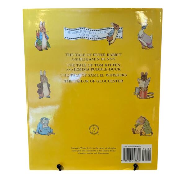 VTG 1994 1st Ed. The World of Peter Rabbit & Friends Bedtime Story Book, EUC - Picture 2 of 6